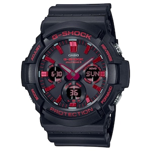 送料無料 カシオ G-SHOCK 電波ソーラー "ANALOG-DIGITAL" GAW-100BNR-1AJF