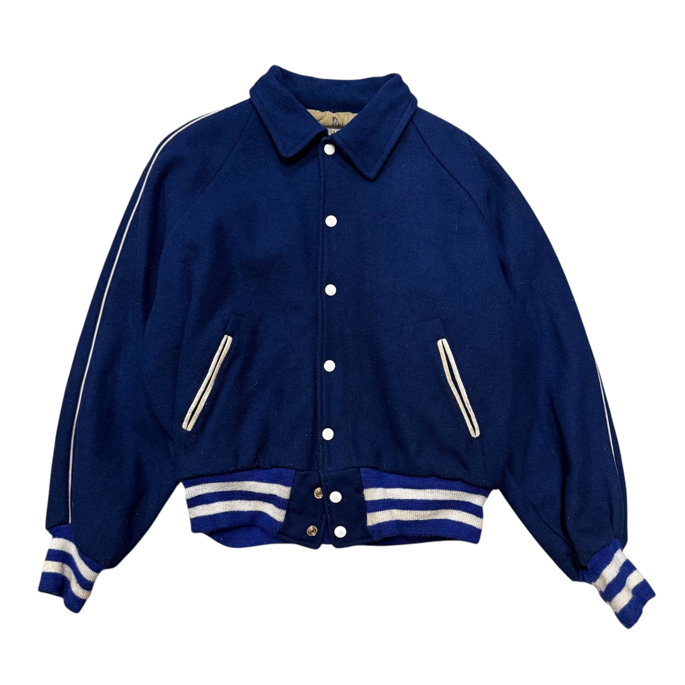 EMPIRE エンパイア スタジャン 背面ロゴ ブラック メンズ ダメージ M