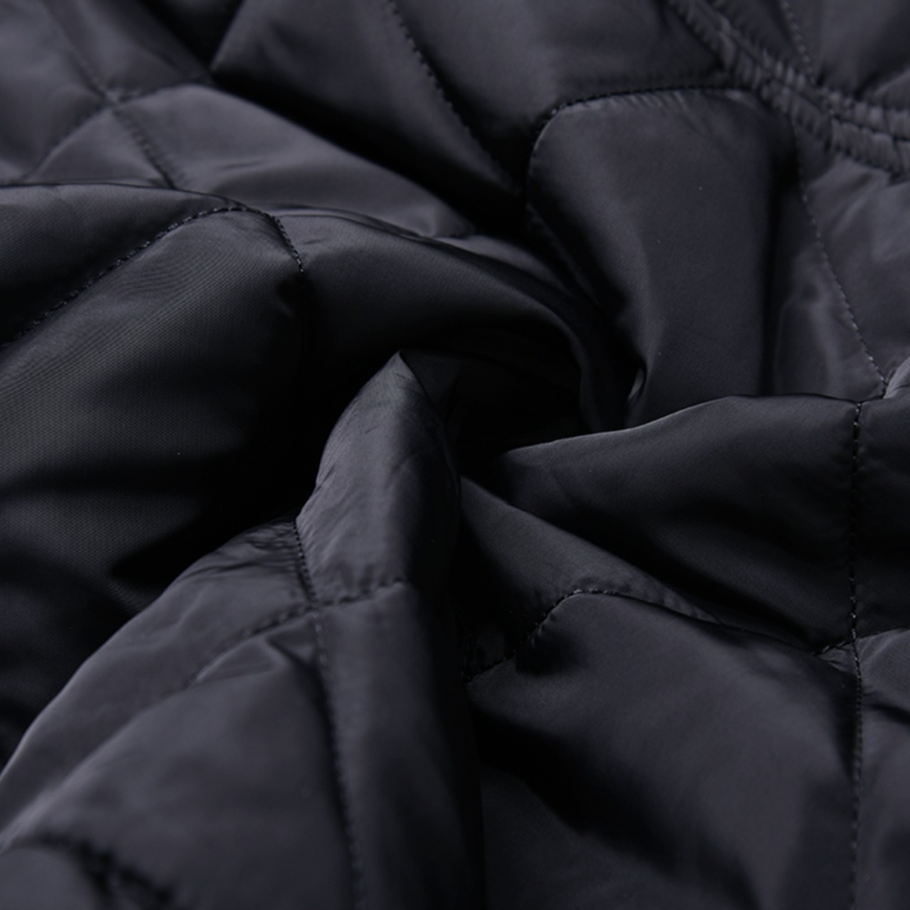 Diamond-patterned cotton coat(ME042)