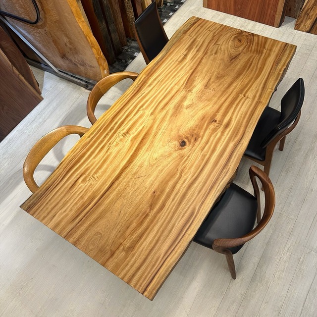 楠（クス）_1930×850-940×55_浅草本店_テーブル天板/一枚板 262356-2 t001