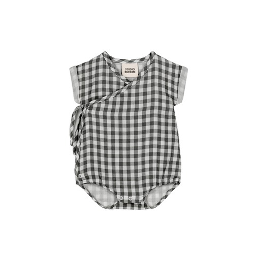 STUDIO BOHEME / ROMPER NUAGE / GINGHAM  / 3M・6M