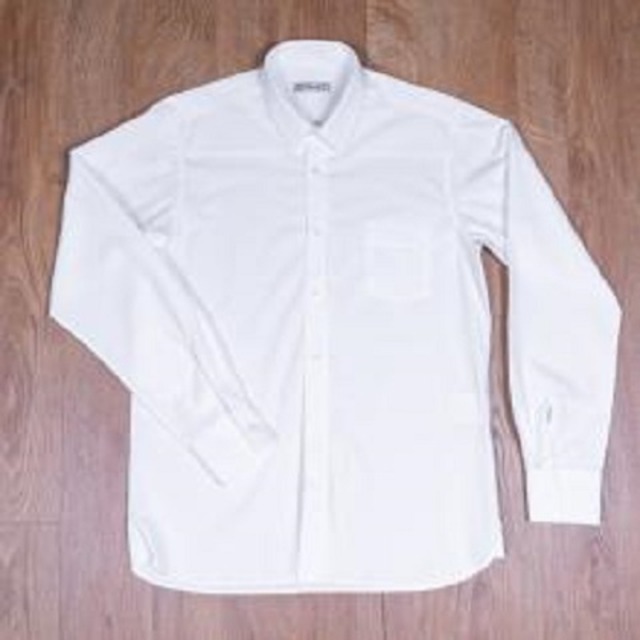 ＊Pike Brothers 1947 Albatros Shirt Plain White＊ - メイン画像