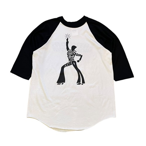 90s Saturday Night Fever raglan sleeve T-shirt