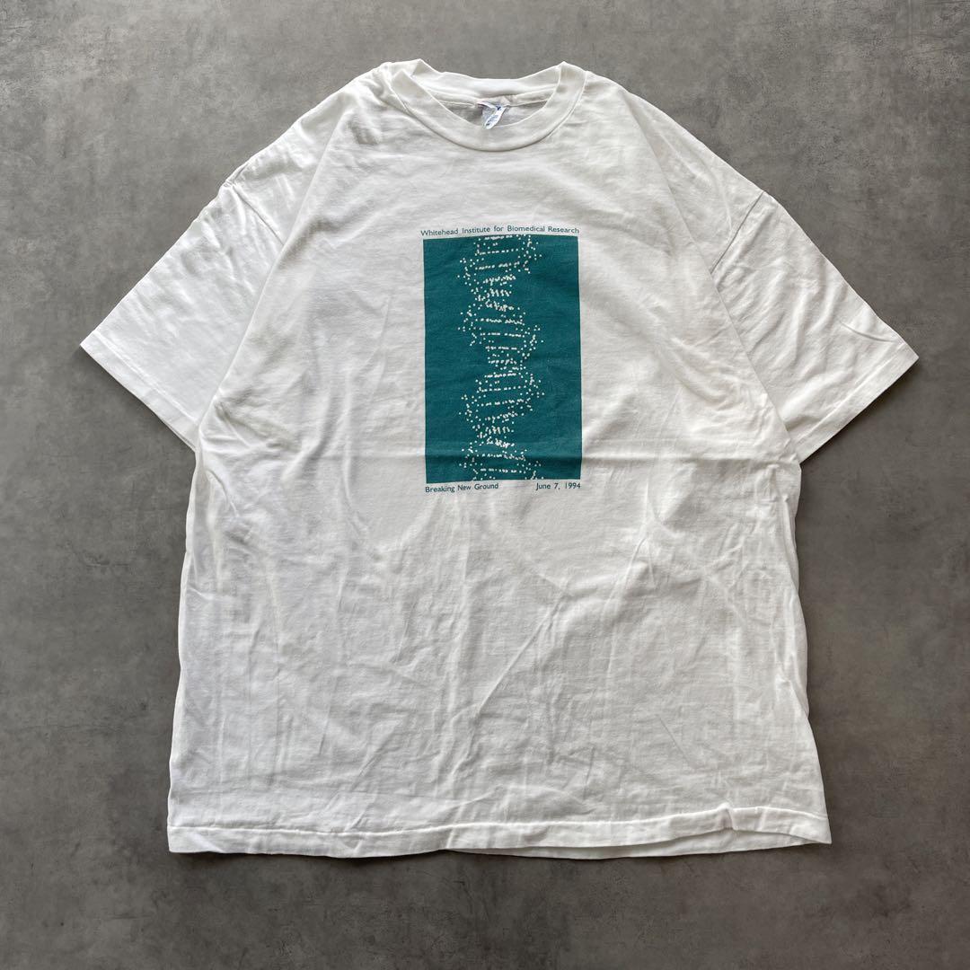 90s USA製 科学 二重らせん vintage T-shirts