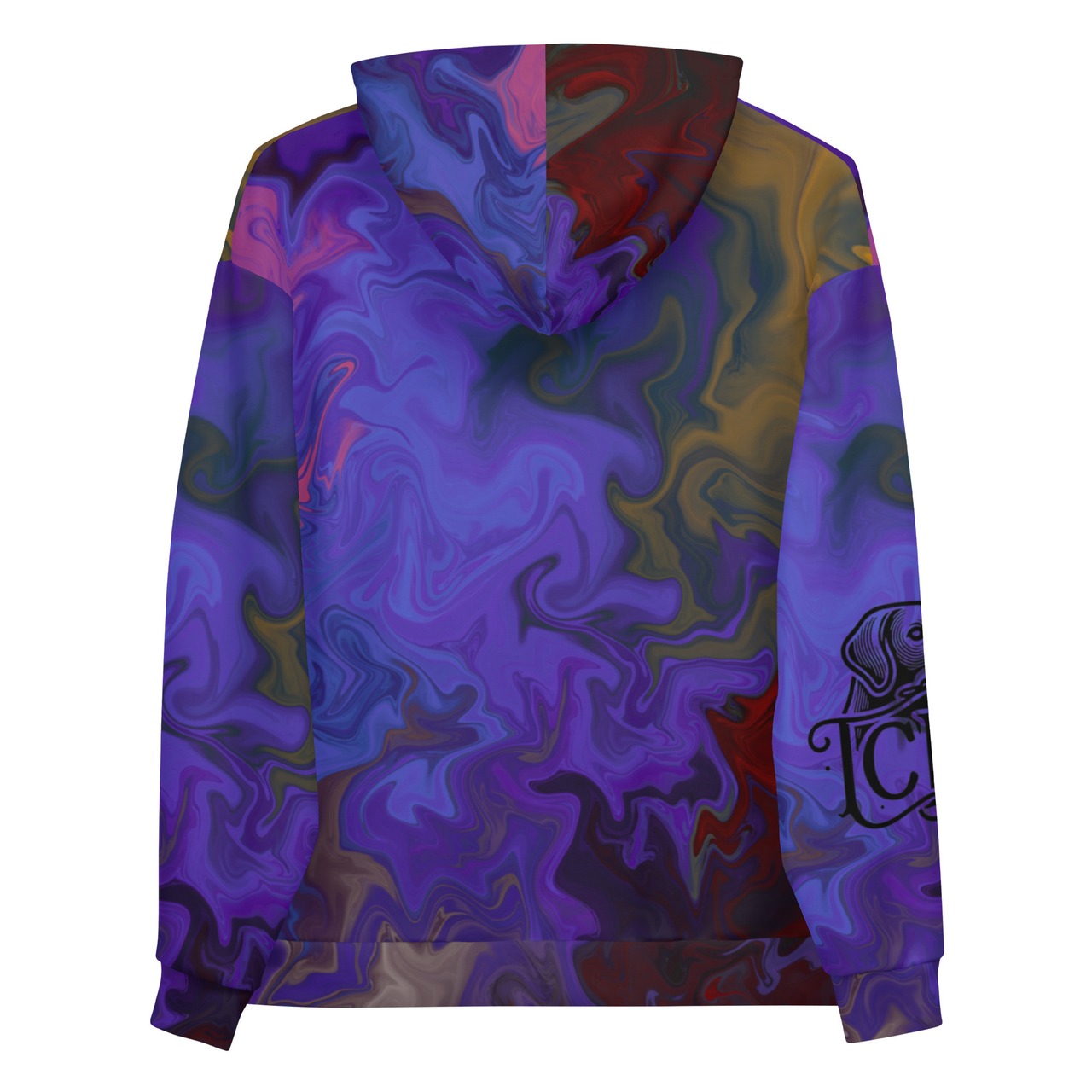 All-Over Print Recycled Unisex Hoodie