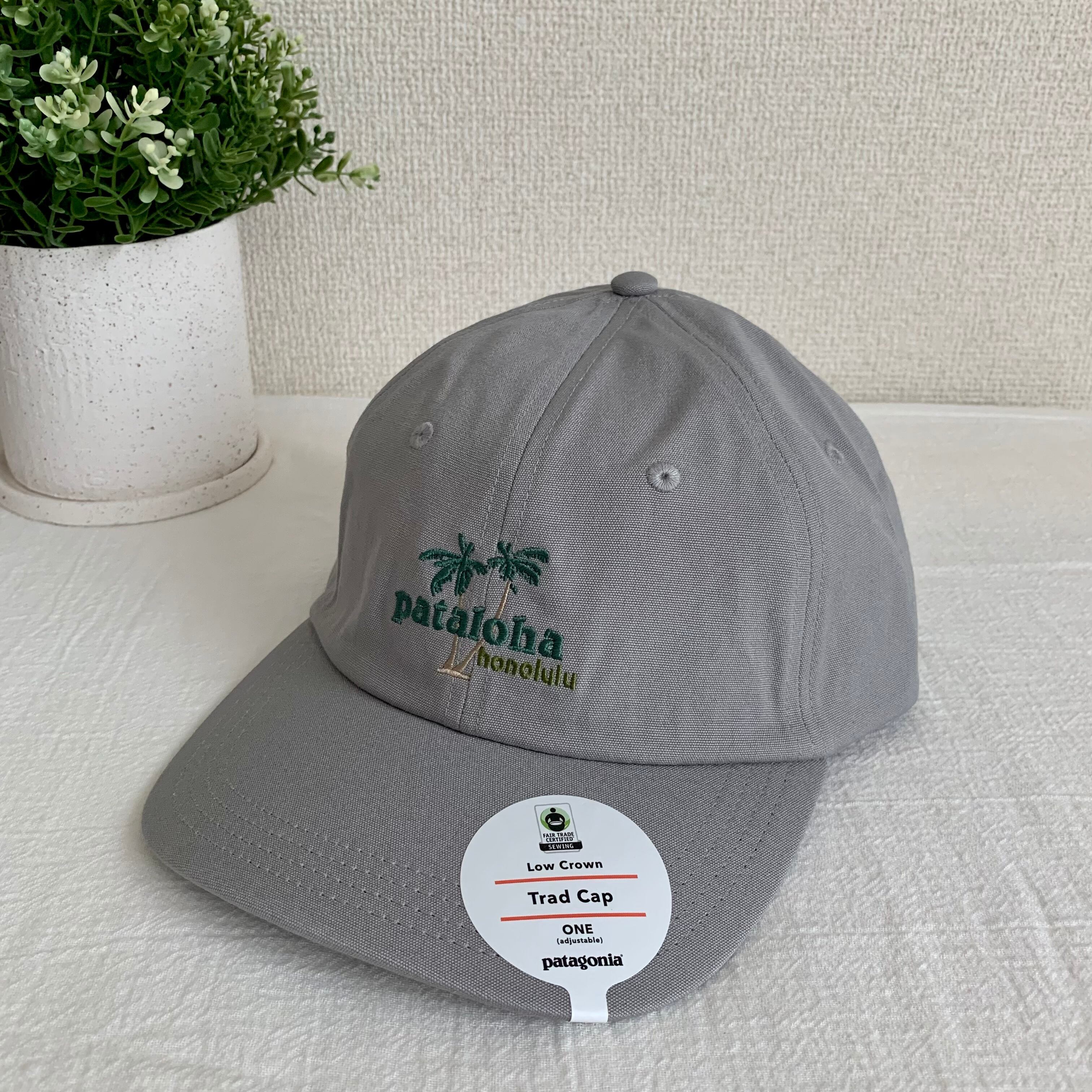 ハワイ限定☆】pataloha Honolulu - Palm Tree Trad Cap Grey | LiFEACT.