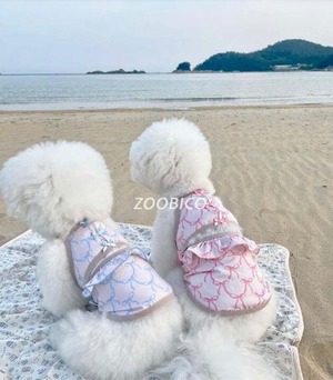 即納【ZOOBICO】RIBBON Swim wear(pink/Mサイズ)