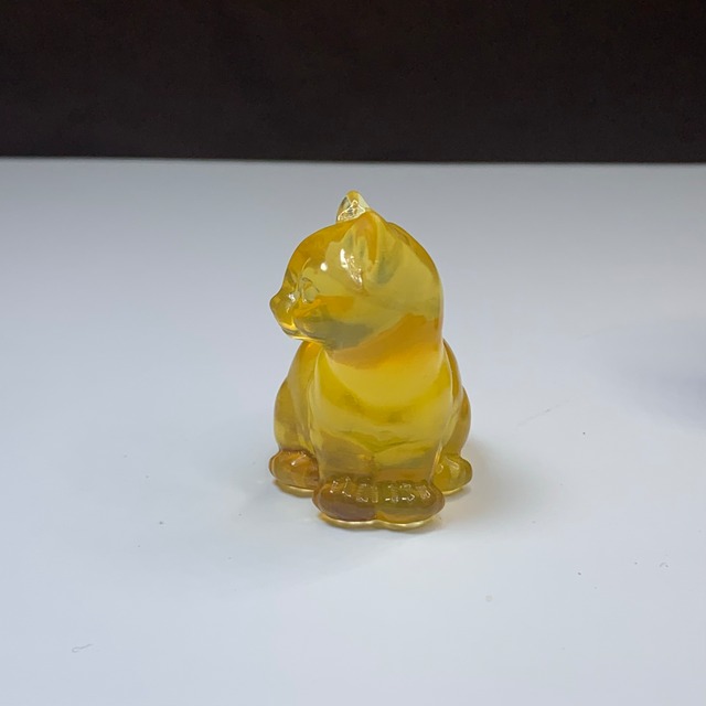 大家族☆ちょこんと座っている可愛いねこさん・フローライトねこ