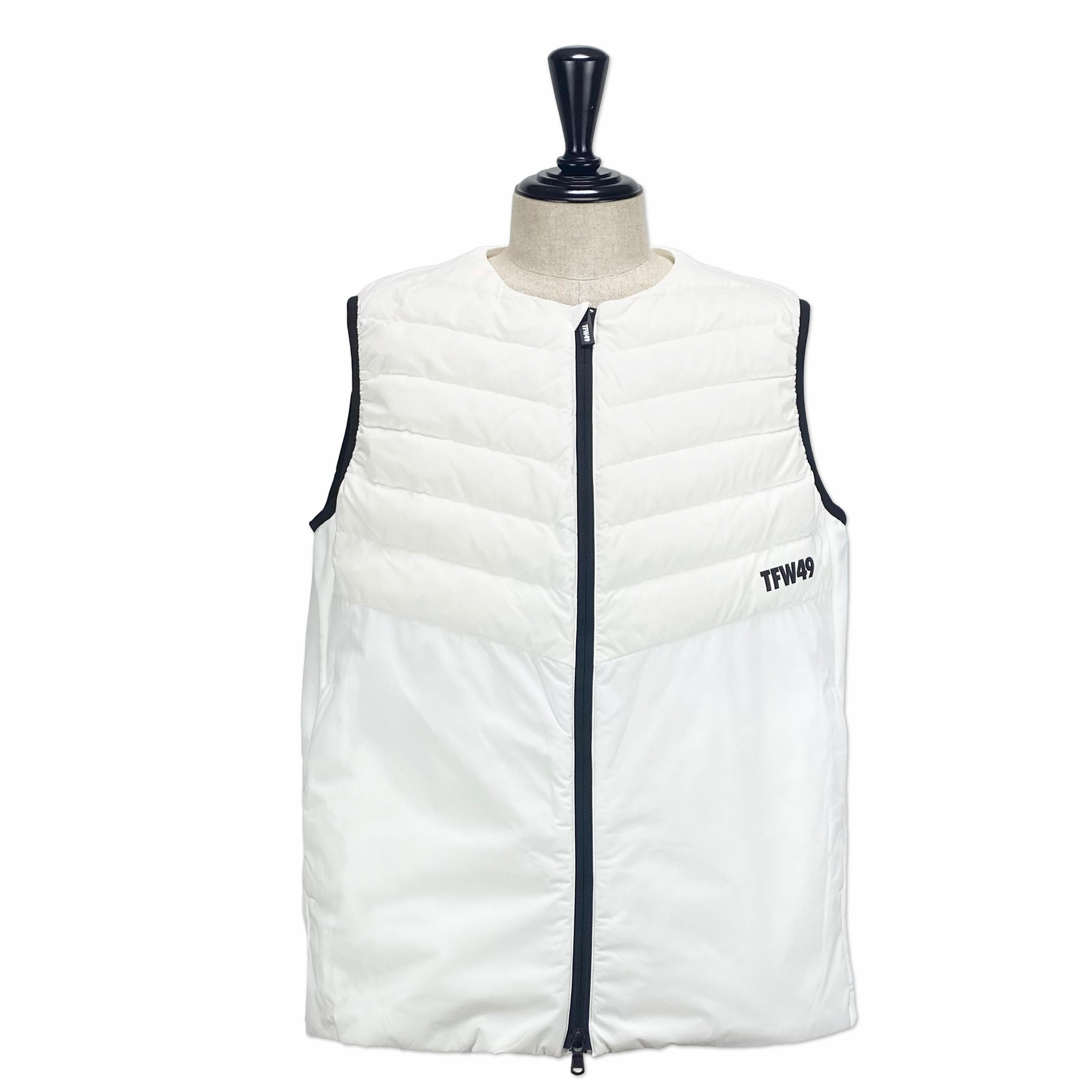 rough & swell】《MEN'S》COLLEGE VEST（BLUE GRAY） | Pay ID