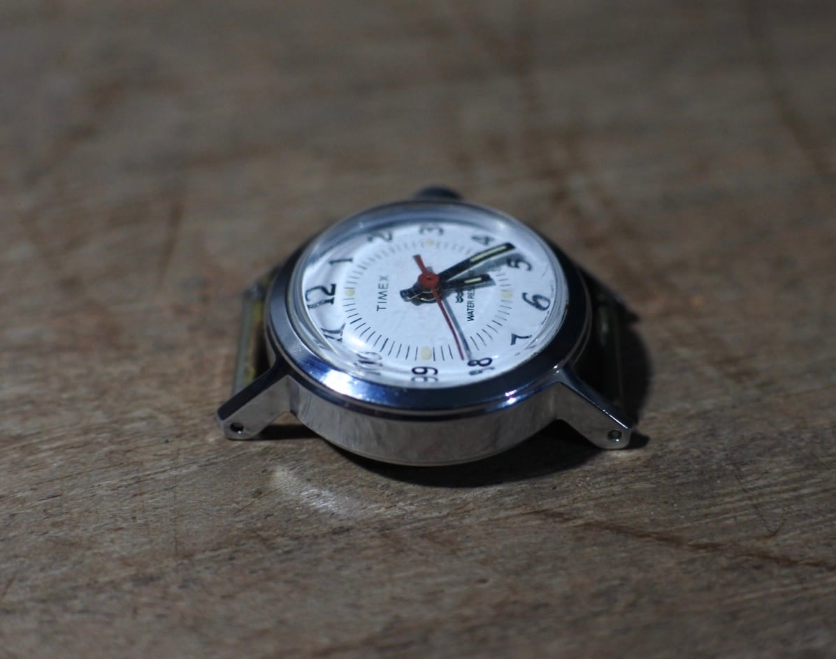 vintage timex 手巻き式