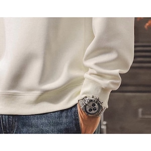 Typography crewneck sweatshirt 1265