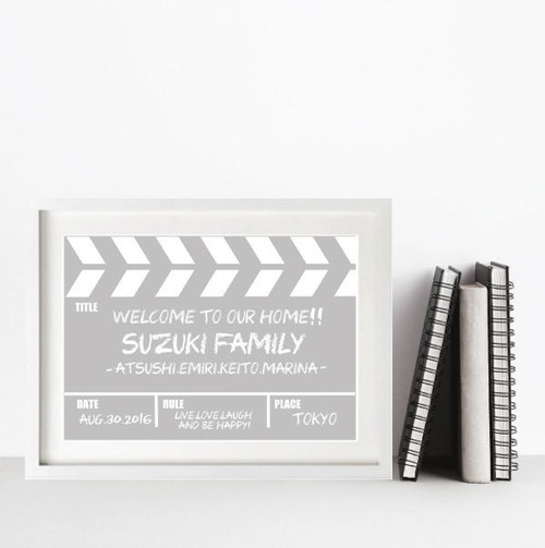 Family poster#CLAPPERBOARD(A3)