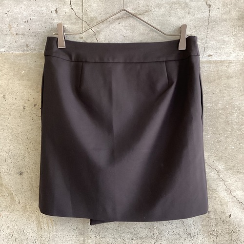 ADORE black wrap skirt