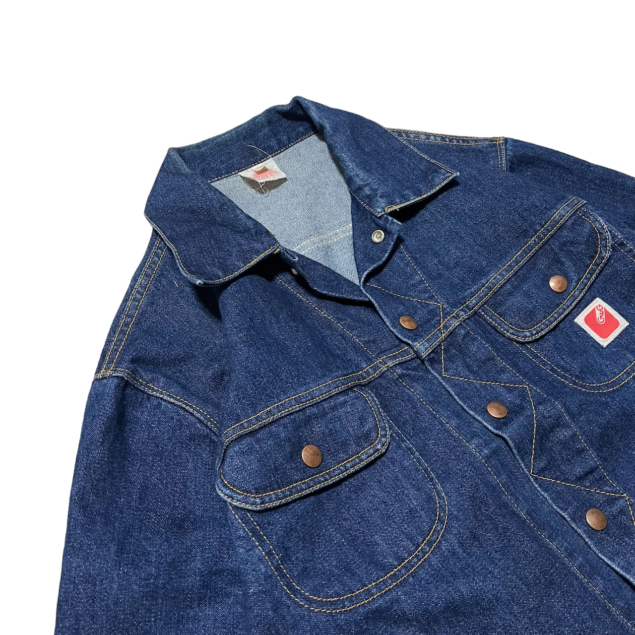 Vintage】1980's GWG デニムジャケット 濃紺 MADE IN CANADA Vintage】1980's GWG デニムジャケット 濃紺 MADE IN CANADA