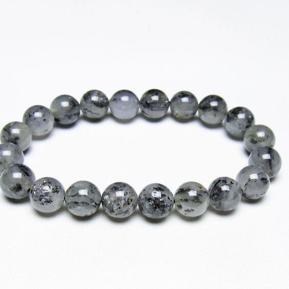 バイオタイトインクォーツ ブレスレット 10mm 一点物 メール便可 [M便 1/10] 111-48160