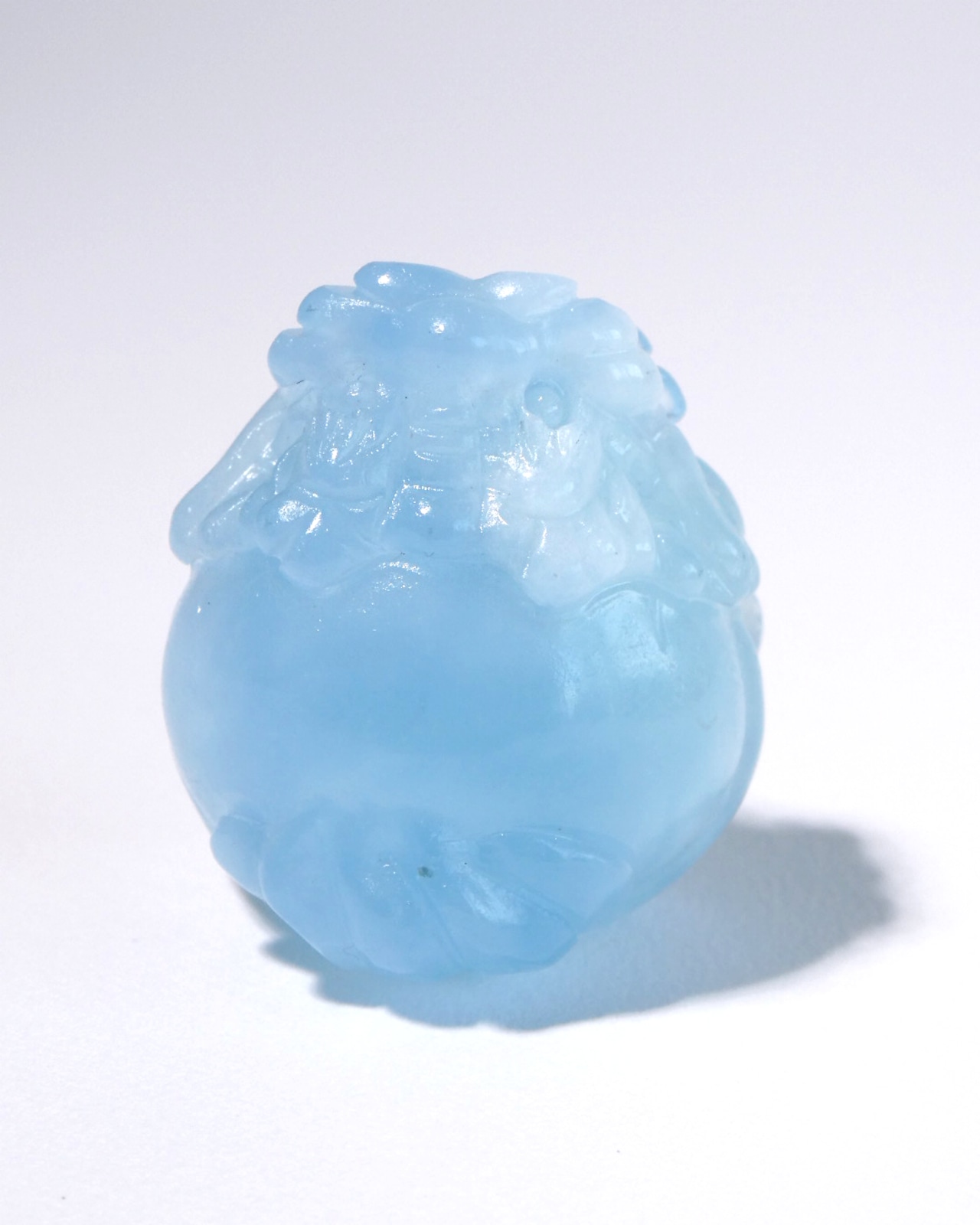 アクアマリン 龍亀 Aquamarine アクアマリン ⭔ 龍亀 ⭓ 白雲 | PIKA Life天然石