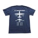自衛隊グッズ Tシャツ 海上自衛隊 61空 50周年記念Tシャツ ドライタイプ「燦吉 さんきち SANKICHI」