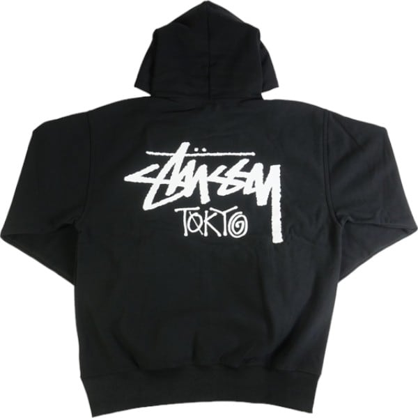 Size【L】 STUSSY ステューシー 24AW STOCK TOKYO HOOD BLACK 東京限定