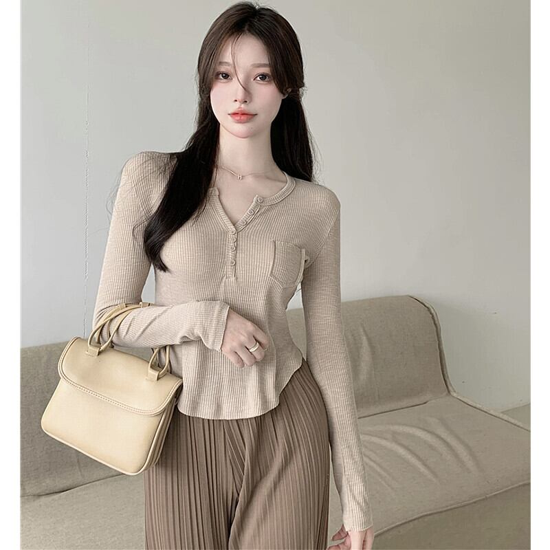 レッドオータムパンツ ハイウェスト ロング 秋物 ガールズファッション47280101680