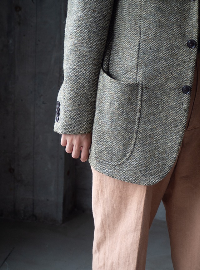 "KOICHI" used Harris Tweed tailored jacket