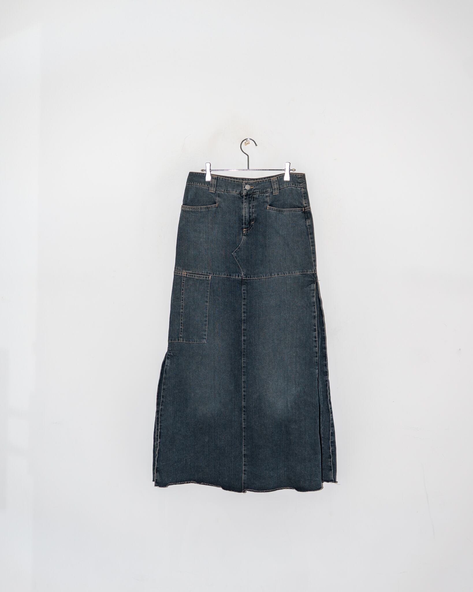00s SISLEY DENIM SKIRT