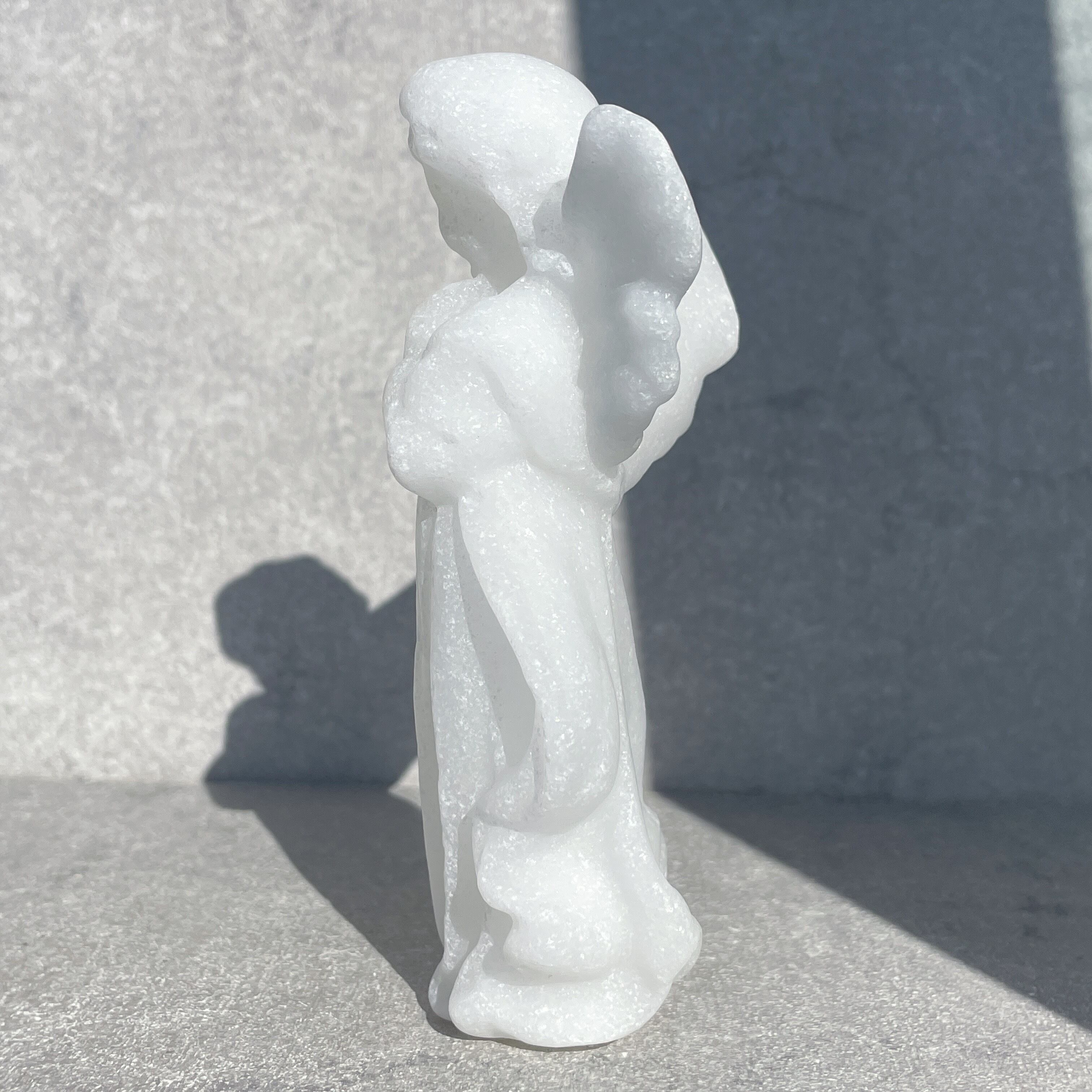 翡翠のスイートエンジェル12◇ White Jade Angel ◇天然石・鉱物