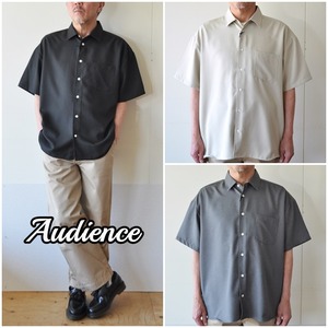 Audience　オーディエンス 　レギュラーカラー ハーフスリーブ シャツ　６３７８　【MADE IN JAPAN】『日本製』/ Upscape Audience