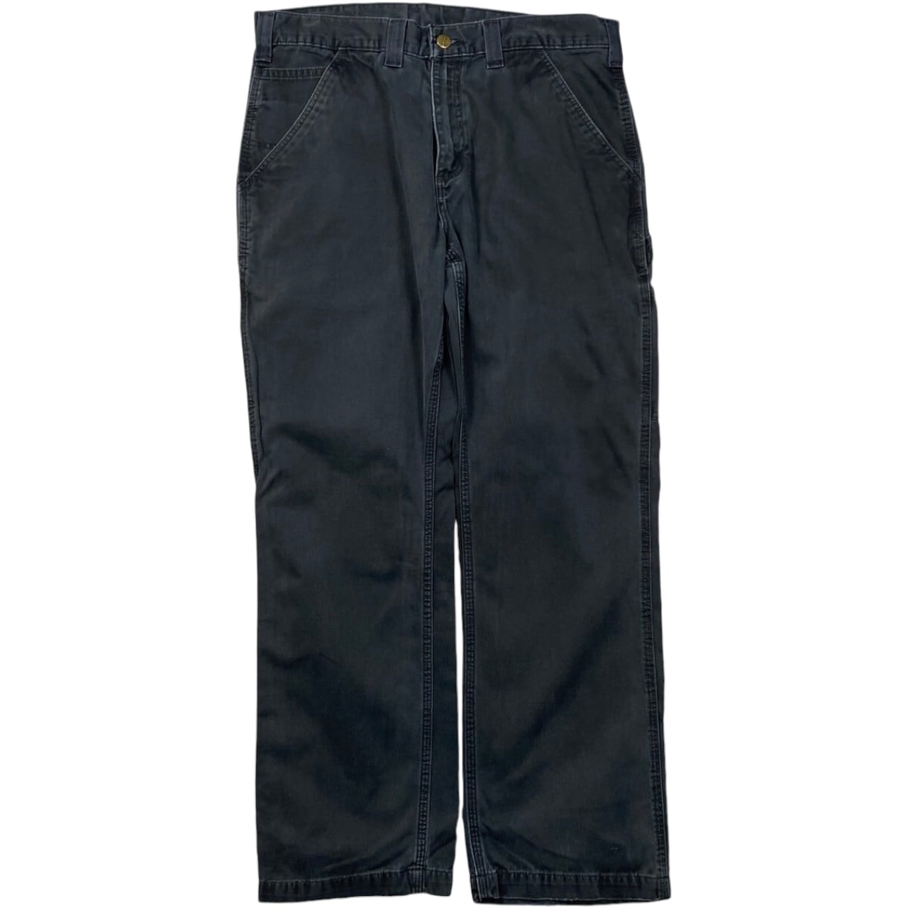 《実寸W33 L28》Carhartt カーハート ワークパンツ ペインターパンツ ブラック no.4277