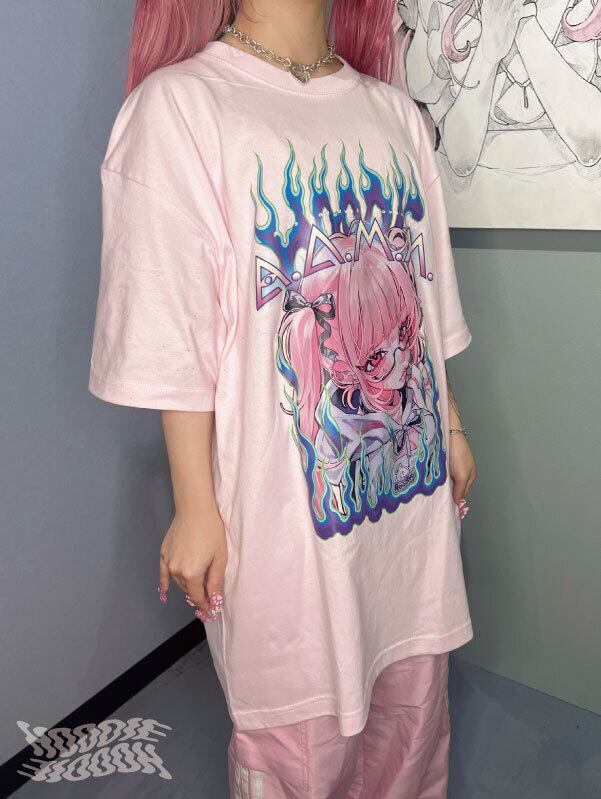 HOODIE】x KUUA collaboration 24 T/S S.PINK | MUDSELEKTOR