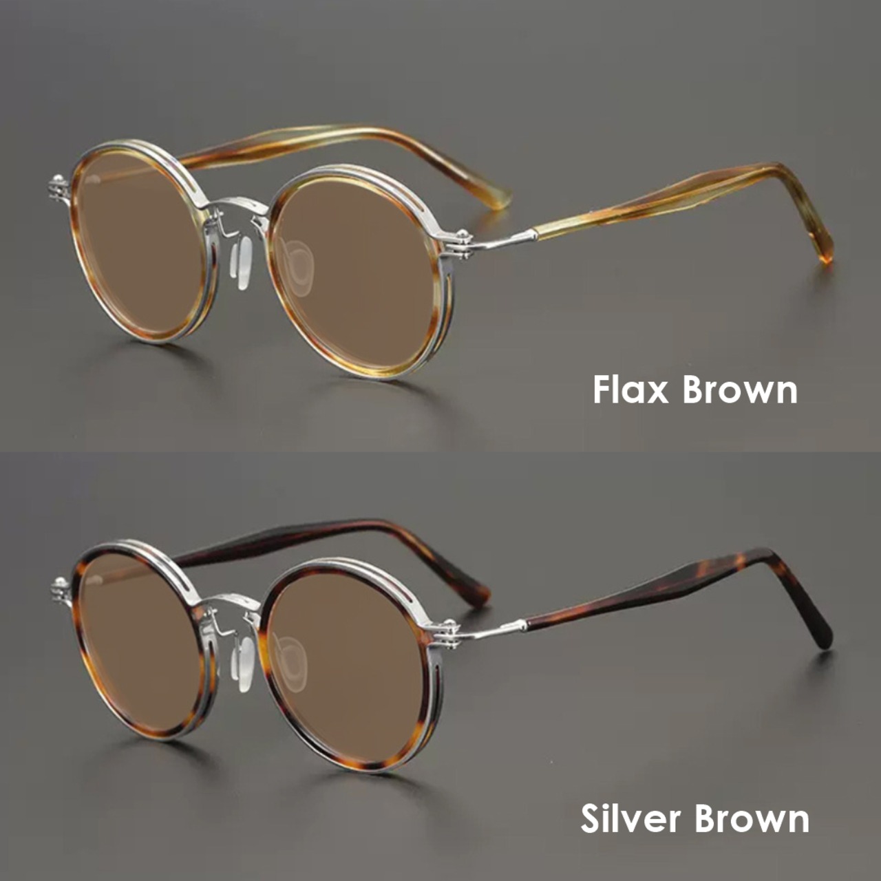 Titanium Acetate Sunglasses -oval- / チタン アセテート サングラス -オーバル-