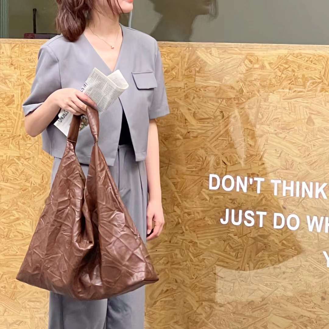 シワ加工 トートバッグ  AS103-3016