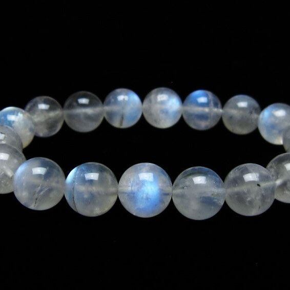 ムーンストーン ブレスレット 11mm 一点物 メール便可 [M便 1/10] 111-44567
