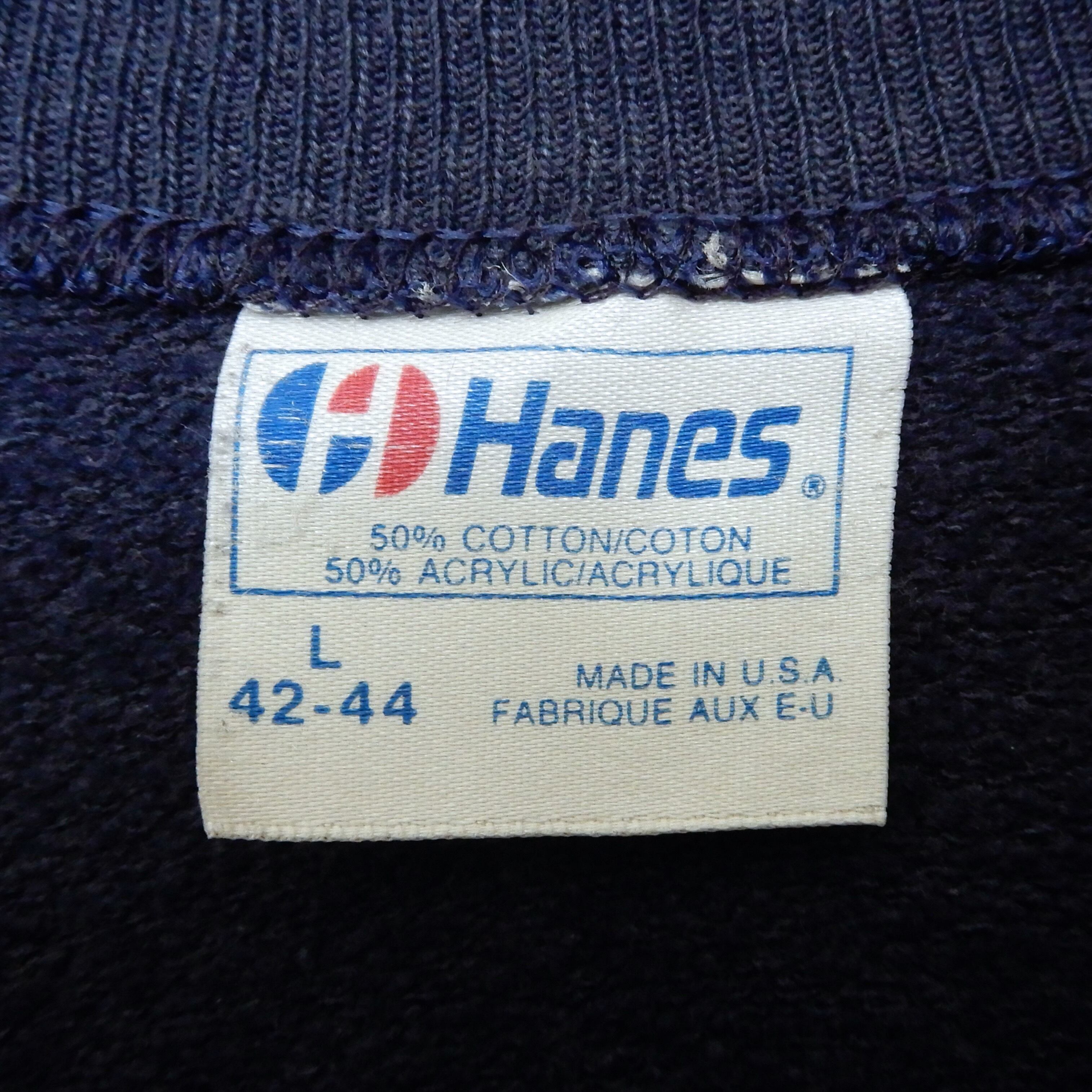 Hanes Sweatshirts YALE UNIVERSITY 80s Lトップス