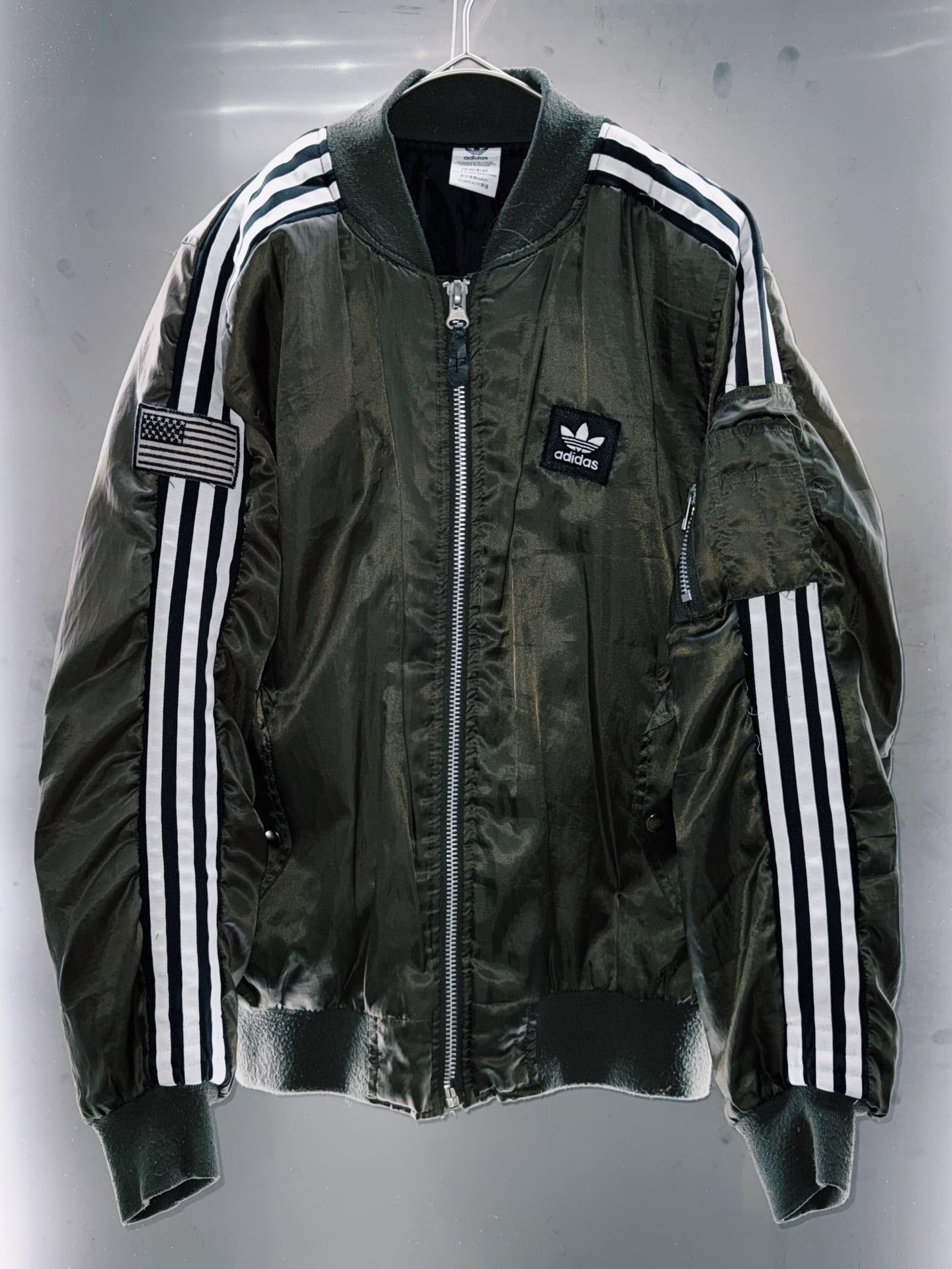 special Original Re:make adidas MA-1 flight jacket