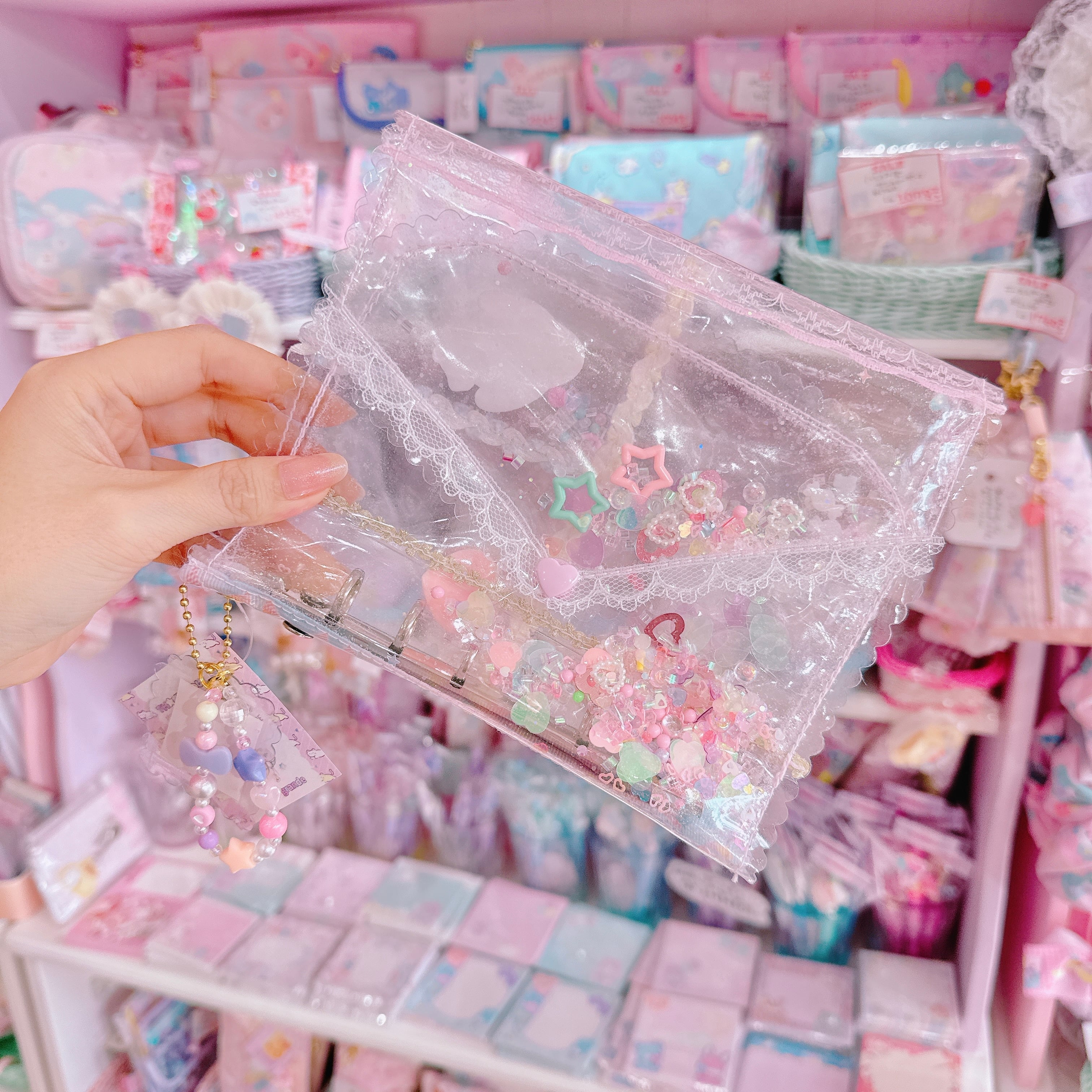 【K2】81-3ラブレター風A7シール帳