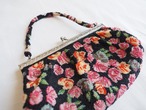 JAPAN? ~1990’s Vintage Floral Bead Purse