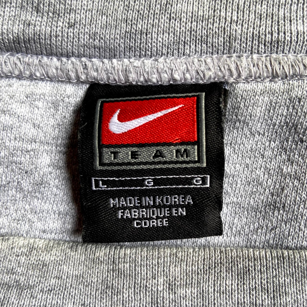 00s NIKE ナイキ スウォッシュロゴ刺繍 テック スウェット トレーナー