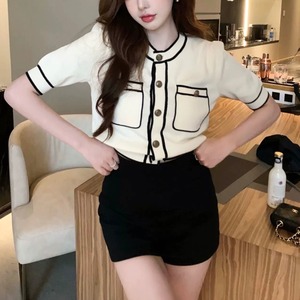 バイカラーフレンチニット　２color　00527