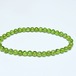 ペリドット ブレスレット 5mm メール便可 一点物 111-50688
