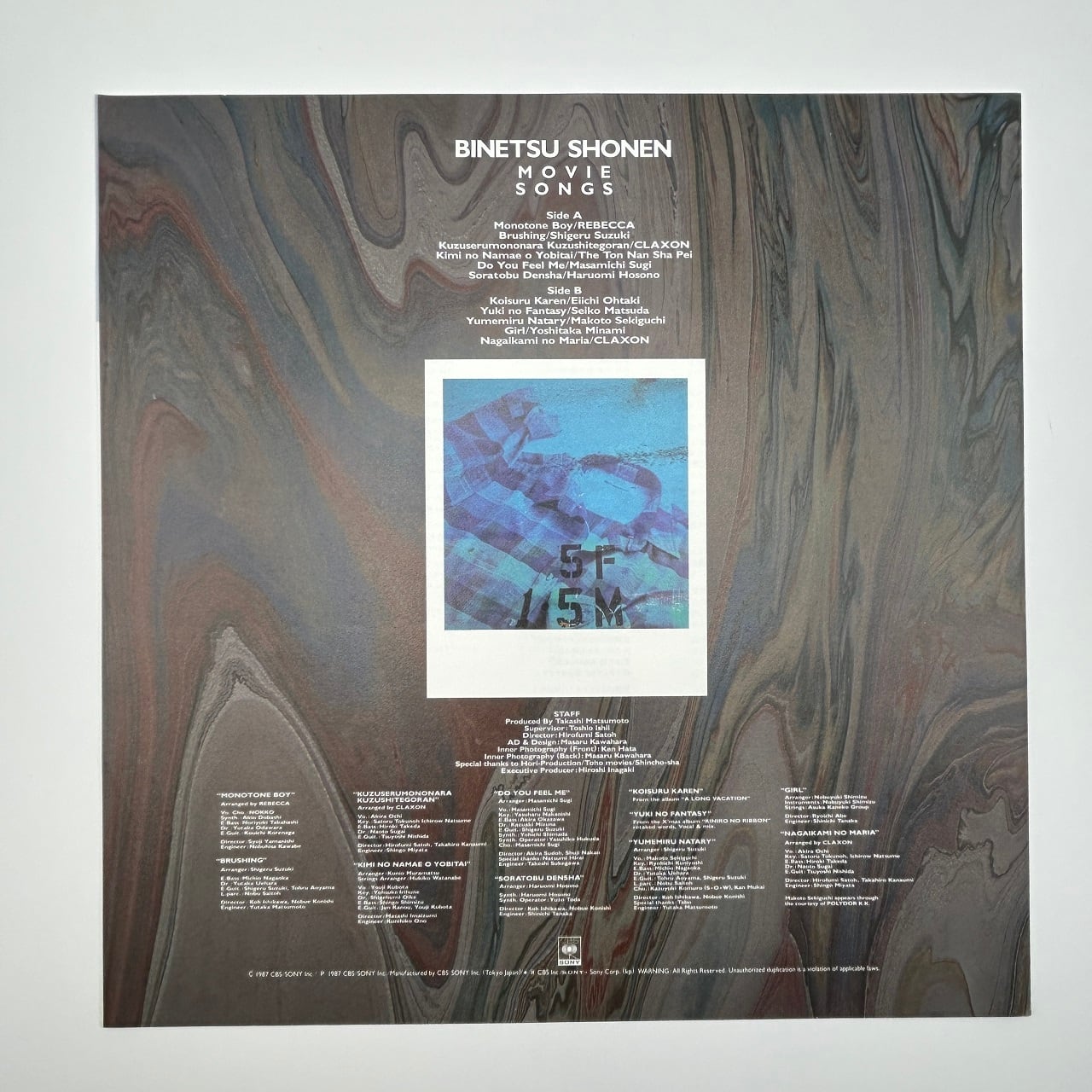 LP】Various Artists（細野晴臣, 大滝詠一, 鈴木茂 etc）– 微熱少年