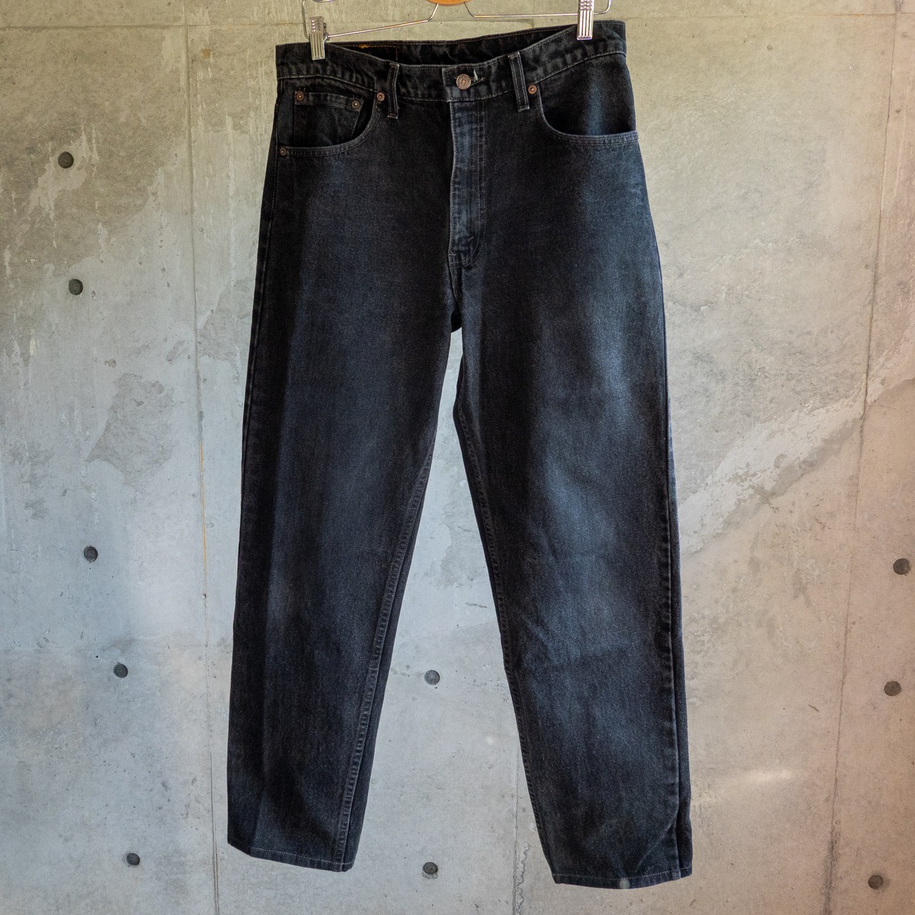 1996s Levis550 black denim