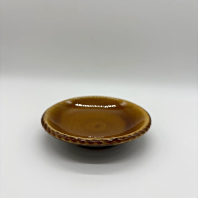 高橋あい 3.5寸深皿 薄飴