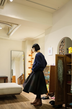 West germany ウールチェックスカート