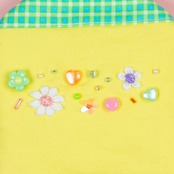 < moë > おうち pouch - yellow