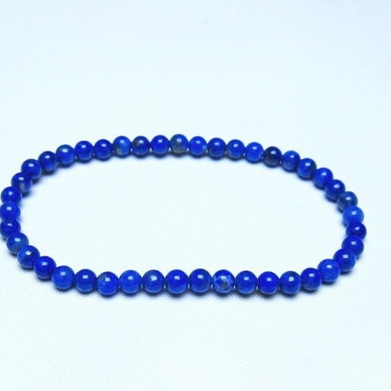 ラピスラズリ ブレスレット 4mm 一点物 メール便可 [M便 1/10] 111-48356