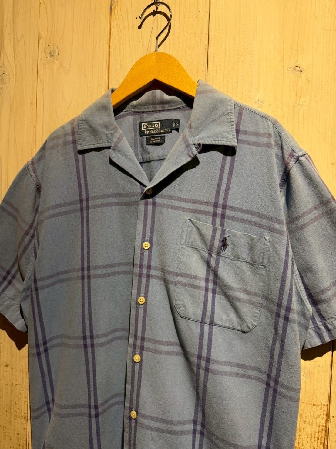 a.k.a.C.a.k.a vintage】“Polo by Ralph Lauren” “ADAMS” Vintage S/S