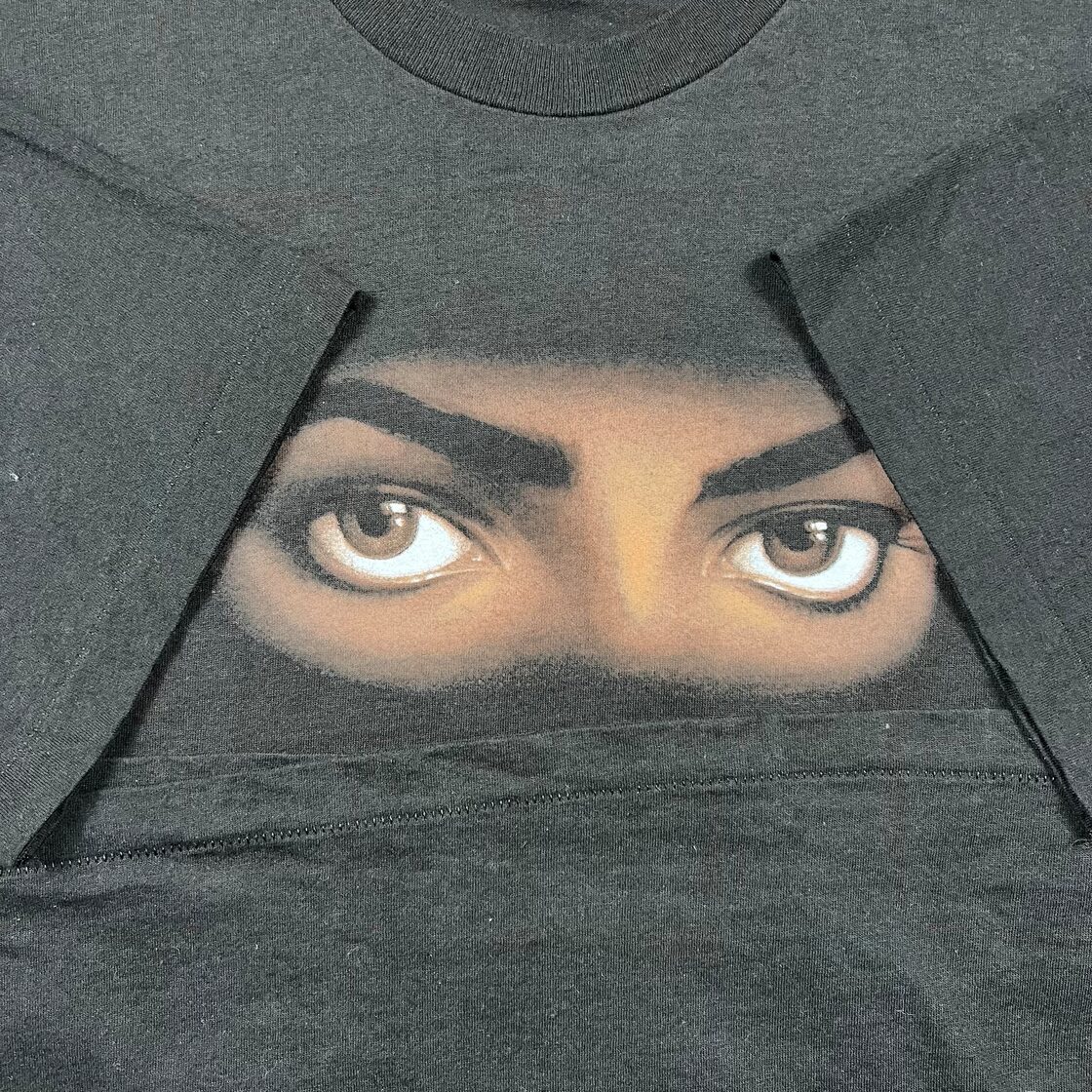 90s vintage MICHAEL JACKSON MJ dangerous world tour 1992-93 tee  