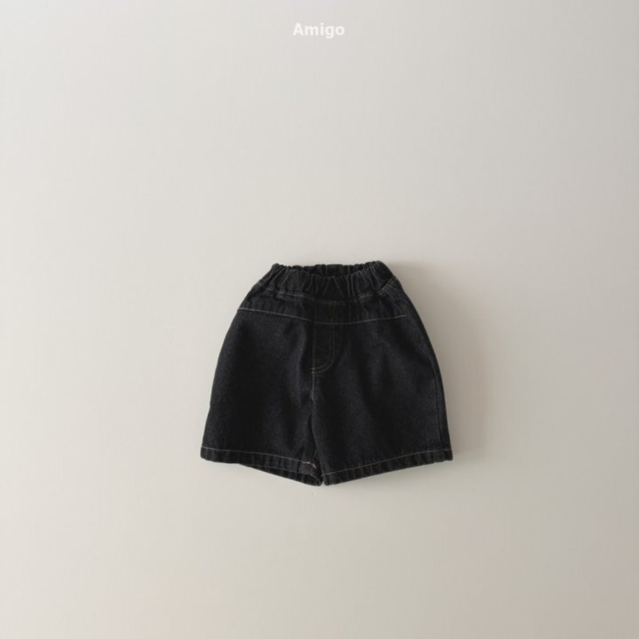 Amigo 26/SS 6部ワイドデニムパンツ