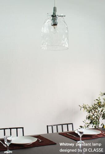 DI CLASSE(ディクラッセ) Whitney S ホイットニー ペンダントランプ Sサイズ LP3102CL LP3102CL クリア ＼在庫限り／ポイント10倍《DI CLASSE⁄LF》lp3102