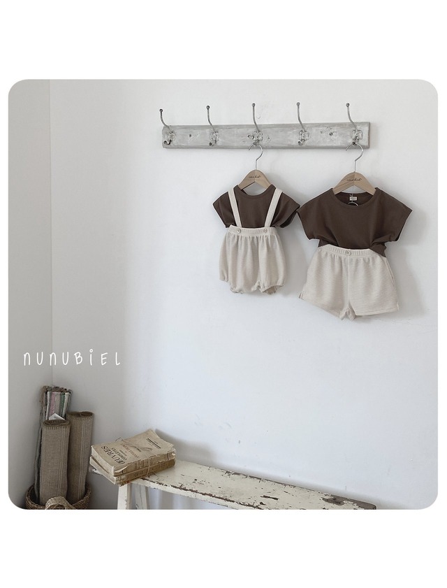 〘予約〙nunubiel / bebe route rompers